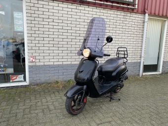 GAVE SYM FIDDLE 2 BROM 45KM 4-TAKT BLACK ON BLACK BJ2018 11000KM VOL OPTIES