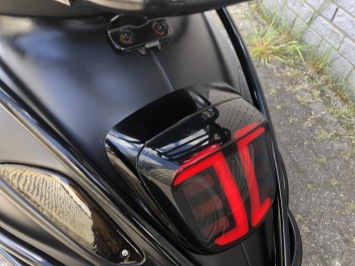DIKKE VESPA SPRINT S 45KM 4-TAKT BROM MAT BLACK 8000KM BJ2019