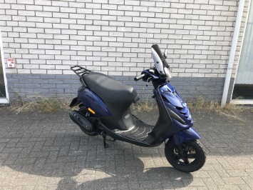 MOOIE PIAGGIO ZIP SP 45 4T BMW BLAUW BROM BJ2013 8000KM
