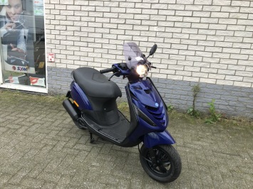 SUPER SNELLE PIAGGIO ZIP SP 45KM BROM BMW BLAUW 80CC 2012 7000KM