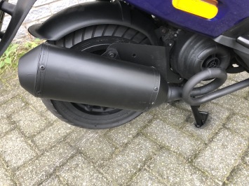 SUPER SNELLE PIAGGIO ZIP SP 45KM BROM BMW BLAUW 80CC 2012 7000KM