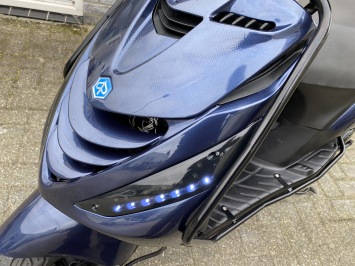 GAVE PIAGGIO ZIP SP 45 4-TAKT MIDNIGHT BLEU BROM BJ2013 9000KM 