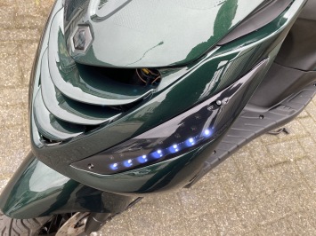 DIKKE PIAGGIO ZIP SP 45 4-TAKT JAGUAR GREEN  BROM  BJ2020 11000KM 