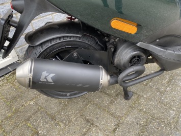 DIKKE PIAGGIO ZIP SP 45 4-TAKT JAGUAR GREEN  BROM  BJ2020 11000KM 