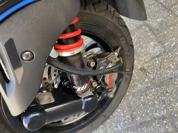 GAVE VESPA SPRINT S 45KM BROM MAT BLEU VIVACE BJ2021 VOL OPTIES