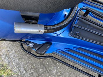 GAVE VESPA SPRINT S 45KM BROM MAT BLEU VIVACE BJ2021 VOL OPTIES