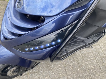 LEUKE PIAGGIO ZIP SP 45KM 4-T BROM MIDNIGHT BLEU BJ2012 8000KM