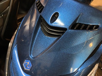 DIKKE PIAGGIO ZIP SP 45KM BROM BMW BLAUW BJ2015 8000KM