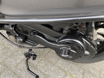 DIKKE VESPA SPRINT S 45KM BROM PORSCHE AGAAT GRIJS CARBON 2014 8000KM