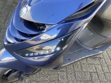 LEUKE PIAGGIO ZIP SP 45KM 4-T BROM MIDNIGHT BLEU BJ2009 9000KM