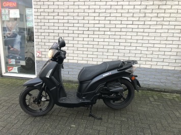 MOOIE KYMCO PEOPLE S 45KM BROM MAT ZWART BJ2016 8.000KM