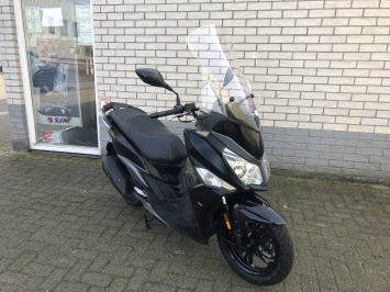 PRACHTIGE SYM JET 14 BROM 45KM 4-TAKT MAT ZWART BJ2021 11000KM