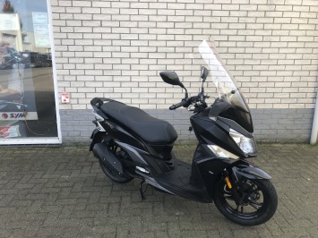 PRACHTIGE SYM JET 14 BROM 45KM 4-TAKT MAT ZWART BJ2021 11000KM