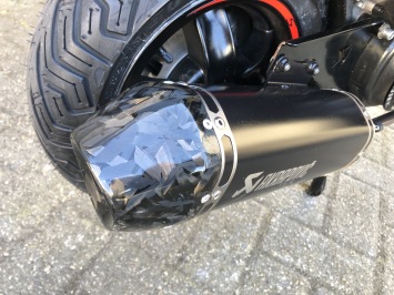 DIKKEK PIAGGIO ZIP SP 45KM BROM MAT BLACK AKRAPOVIC 2023 3000KM