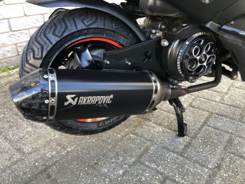 DIKKEK PIAGGIO ZIP SP 45KM BROM MAT BLACK AKRAPOVIC 2023 3000KM